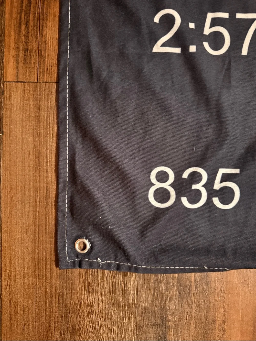 Novelty Navy Blue Kanye West Twitter-Style Statement Tapestry Flag